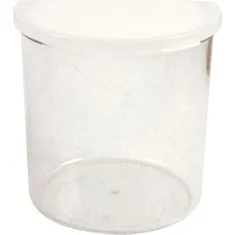 Crock W/Lid 2.7 Qt -152 Clear for Cambro Part# CAMCCP27152