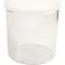 Crock W/Lid 2.7 Qt -152 Clear for Cambro Part# CAMCCP27152