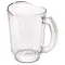 Pitcher 60 Oz Plst-135 Hammered/Clear for Cambro Part# CAMPL60CW135