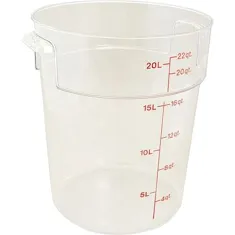 Cntainer Clr Rd 22Qt-135  for Cambro Part# CAMRFSCW22135