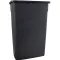 Rectangular Trash Can Grey for Carlisle Foodservice Part# CARL34202323