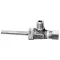 Oven Valve1/4 Mpt X 7/16 Cc for Garland Part# CK1150399