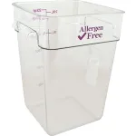 Container(22 Qt, Allergen-Free for Cambro Part# CMB22SFSCW441
