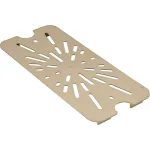 Shelf,Drain(H-Pan,Third,Amber) for Cambro Part# CMB30HPD-772