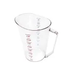 Cup, Measuring (4 Qt,Clr Plst) for Cambro Part# CMB400MCCW-135