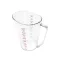 Cup, Measuring (4 Qt,Clr Plst) for Cambro Part# CMB400MCCW(135)