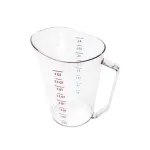 Cup, Measuring (4 Qt,Clr Plst) for Cambro Part# CMB400MCCW (135)