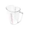 Cup, Measuring (4 Qt,Clr Plst) for Cambro Part# CMB400MCCW (135)