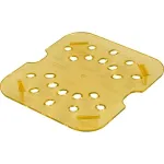 Shelf,Drain(H-Pan,Sixth,Amber) for Cambro Part# CMB60HPD-772