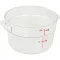 Container (8-3/16"Rd,2 Qt,Clr) for Cambro Part# CMBRFSCW2