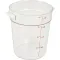 Container (8-3/16"Rd,4 Qt,Clr) for Cambro Part# CMBRFSCW4