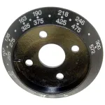 Thermostat Dialdial Plate for Caddy Corp. Of America Part# CMN1055AO