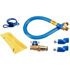 Kit,Gas Hose , 1"X48",W/Sfty Set for Dormont Part# DOR16100KITCF2S48PS