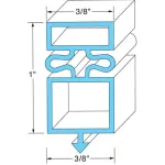 Door Gasket 25 1/8" X 54 1/8" for True Part# E174A