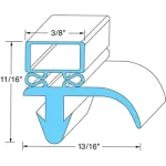 E611374 Franke - Durable Door Gasket Replacement