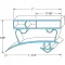 Gasket 25 1/2" X 53" for TRUE Part# E811125