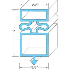 Door Gasket25 1/8" X 54 1/8" for TRUE Part# E810801