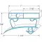 Gasket 25 1/2" X 53" for TRUE Part# E811125