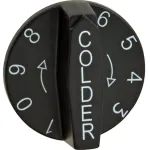 E880982 Danfoss - Black Temperature Control Knob
