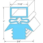 ER-27564-00 Tri-Star - Durable Refrigerator Door Gasket