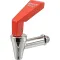 Faucet,Water (Hot, Red) for Fetco Part# FET1071-00010-00