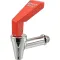 Faucet,Water (Hot, Red) for Fetco Part# FET1071.00010.00