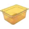 Pan,Food (Half, 6"D, Amber) for Rubbermaid Part# FG225P00AMBR