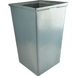 Trash Liner, Rigid, Grey , 35G, Trash Station for Rubbermaid Part# FG356700GRAY