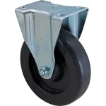 Caster,Plate5"Od,Rigid,B Lack for Rubbermaid Part# FG4614L40000