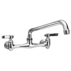 Faucet,8"Wall , Leadfree,Ss,14"S for Fisher Manufacturing Part# FIS3254