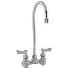 Faucet,4"Dk , Leadfree,Ss,Gsnk for Fisher Manufacturing Part# FIS53880