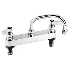 Faucet,8"Dk , Leadfree,Ss,14"Sp for Fisher Manufacturing Part# FIS57673