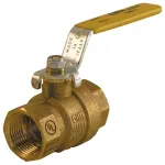 Gas Shut Off Valve -1" for Frymaster Part# FM810-0241