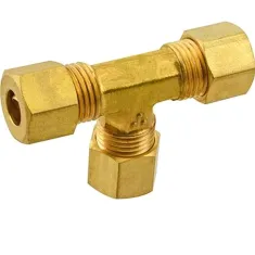 Tee, Compression 1/4"Od for Vulcan Hart Part# FP081-74