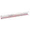 Tube, Glass-Red & White Stripe for Groen Part# GR2987