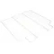 Shelf, Wire, Powder Coated Gray, Notched for Randell Part# HD SHL106