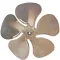 Blade,Fan(12"Od,Alum,Cw,23 Deg for Heatcraft Part# HEA5140C