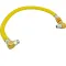 Gas Hose Flex Ctd 1 X 48 W/90  (5 3/ 4 O.D ) for T&S Brass Part# TSHG-4E-48S