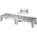 IMIHP2260PD Intermetro - 60" Dunnage Rack with Bow Tie
