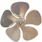 Blade,Fan(12"Od,Alum,Cw,23 Deg for Heatcraft Part# HTCRF5140C
