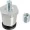 Leg1"H,1/4"-20 Thd,W/Ada Ptor for Hatco Part# HTR05-30-081-00