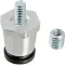 Leg1"H,1/4"-20 Thd,W/Ada Ptor for Hatco Part# HTR05.30.081.00