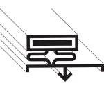 ICS3205 International Cold Storage - Magnetic Door Gasket