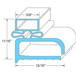 Door Gasket for Randell Part# IN-GSK161
