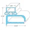 Door Gasket for Randell Part# IN-GSK161