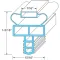 Door Gasket for Randell Part# IN GSK0113