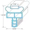 Gasket, Door for Randell Part# INGSK1046