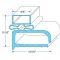 Door Gasket for Randell Part# IN GSK105