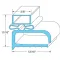 Door Gasket for Randell Part# IN GSK160
