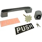 Handle (W/Strike,Ir,4",D-Bolt) for Kason Part# KAS1028P00G18XX
